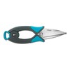 CYRUS Garden Pruner Herb Scissors,Large Size Handle and Sharp Blades,