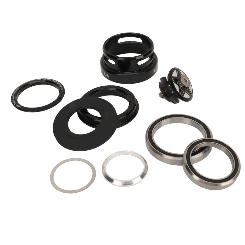Bike Headset Bike Fork Bowls Set Aluminum Alloy Bike Front