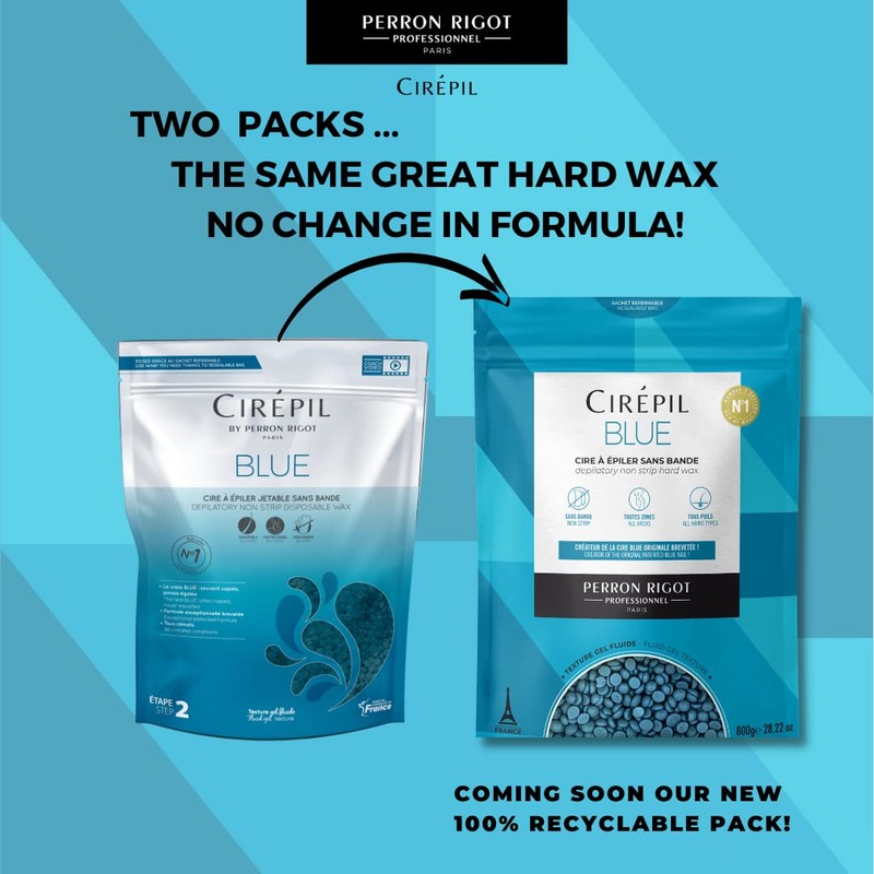 Cirepil - Blue - 800g / 28.22 oz Hard Wax