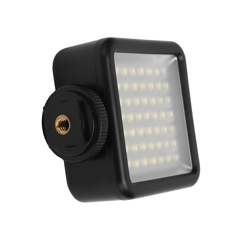 W49 Mini Portable LED Video Light Adjustable 6000K Fill Light