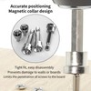 10pcs Drywall Screw Depth Setter PH2 Magnetic Positioning Screwdriver Bits,