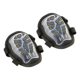 Högert Technik NOAH Black Knee Pads 2 Pack Gel Pads Shock Absorbing Non-Slip Velcro Ideal for Construction & Crafts