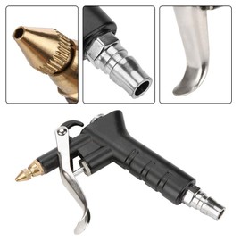 Air Compressor Duster, 1/4" Air Duster Blow Gun Blower High Pressure Pistol-Grip Connector with Extension Nozzle Pneumatic Cleaning Tool