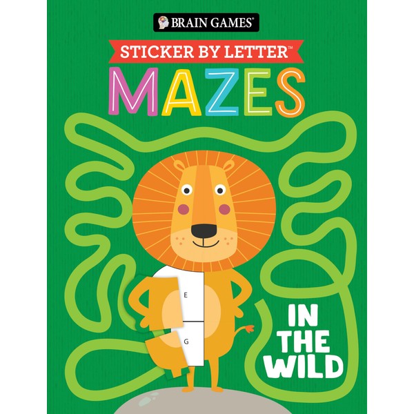 Brain Games - Sticker by Letter - Mazes: In the
