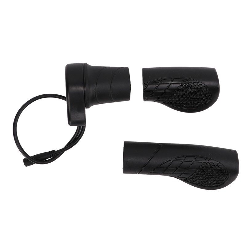 Electric Bicycle Twist Throttle Left 22.2mm Waterproof Throttle Grips for
