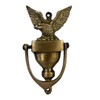 Schooner Bay Co. Antiqued Brass American Eagle Privacy Door Knocker,
