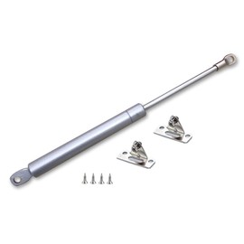 Gas Spring, Furniture Gas Spring, Gas Damper, Telescopic Gas Strut for Flaps, Cabinet Door, Shock Absorber, Soft Close (80N)