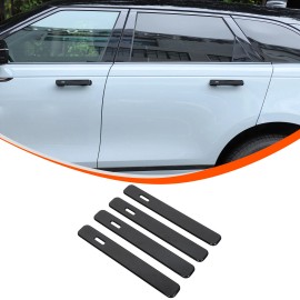 carmotion88 ABS Glossy Black Car Door Grab Handle Trim Cover For Range Rover Velar 2017-2024