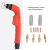 MIG Welding Consumables Kit Copper Contact Tips Connecting Rods Nozzle