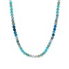 Alex and Ani Turquoise Ombre Semi-Precious Beaded Necklace