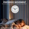 Mabpedo Silent Wall Clocks Battery Operated 8 Inch, Analog Wall