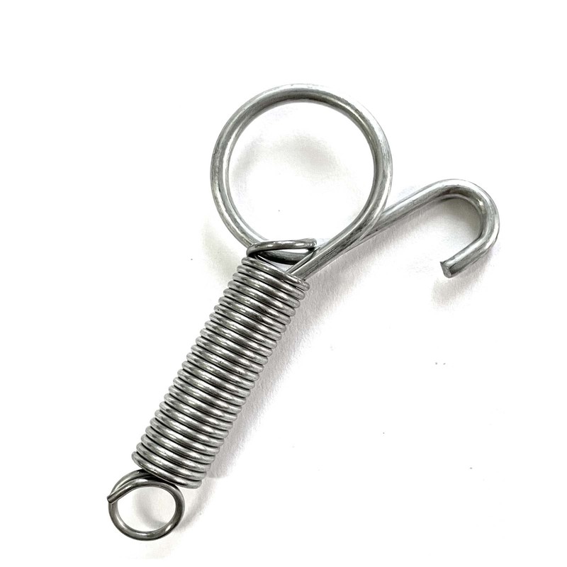 Cotsdan 20Pcs Spring Door Latch for Cages Metal Finger Spring