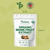 Organic Monk Fruit Sweetener, 125g (4.41oz), No Fillers Pure USDA