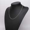Treasure Bay 2.7mm Sterling Silver Belcher Chain Necklace for Men