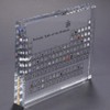 DARYTS Periodic Table Made of Acrylic with Real Elements, Periodic