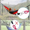 Swing Hammock, Fastening Belt, 59.1 inches (150 cm), Load Capacity: