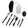 18pcs Succulent Plant Tools Set with Tea Spoon Curved Tweezer