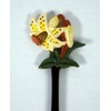 LX Wholesale Pack Handpainted Yellow Lily Flower Letter Opener (Set