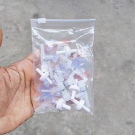 OAIDVEUY Aquarium Air Pump Accessories Kit (Total 30 Pcs | Include Air Valve,Check Valve,Tubing Connetor,Tubing Suction Cup Clip)