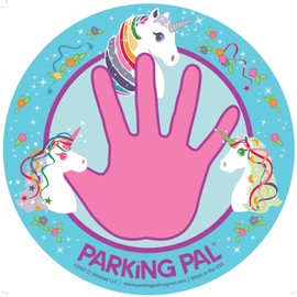 Parking Pal Car Magnet-Parking Lot Safety for Children (Unicorn)