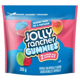 Hershey Jolly Rancher 2-in-1 Assorted Original Gummies, 355g/12.4 oz