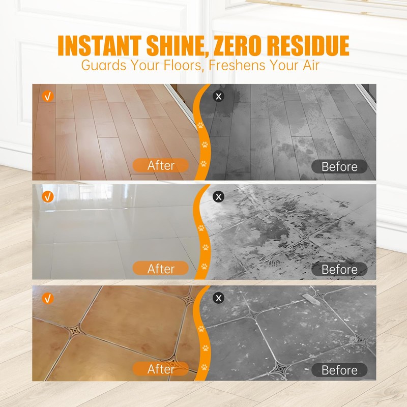 NXPPYY Floor Cleaning Solution Compatible with Tineco iFLOOR Series, All