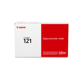 Canon Genuine 121 Black Toner Cartridge Compatible with D1650, D1620