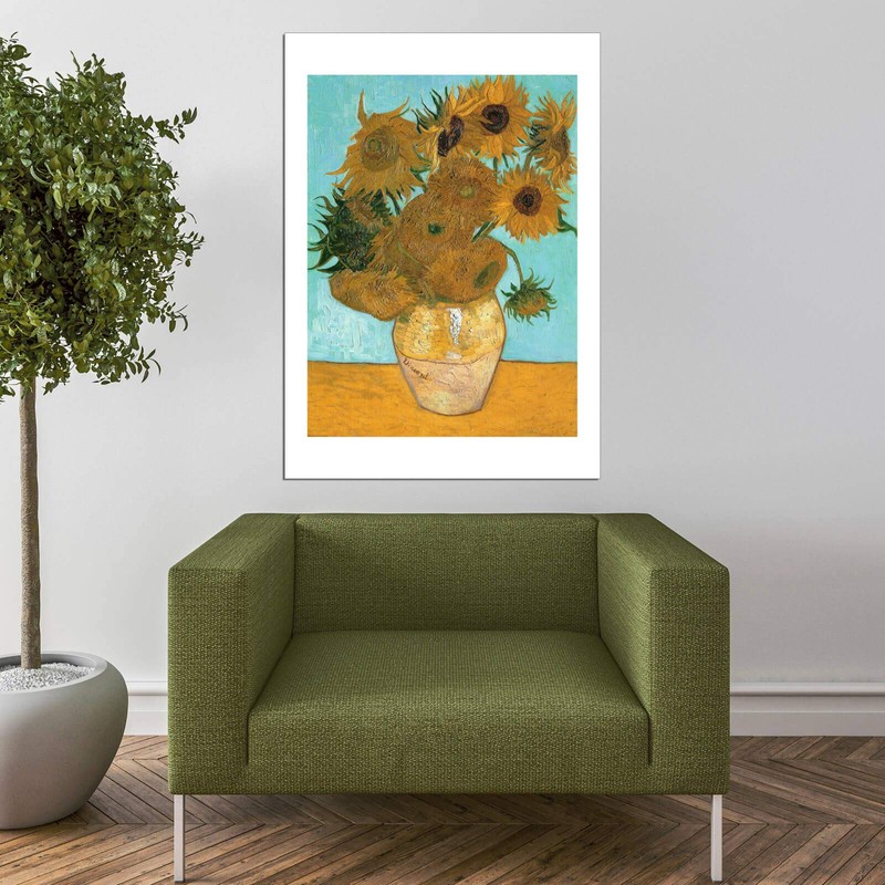 Spiffing Prints Vincent Van Gogh - Still Life - Vase