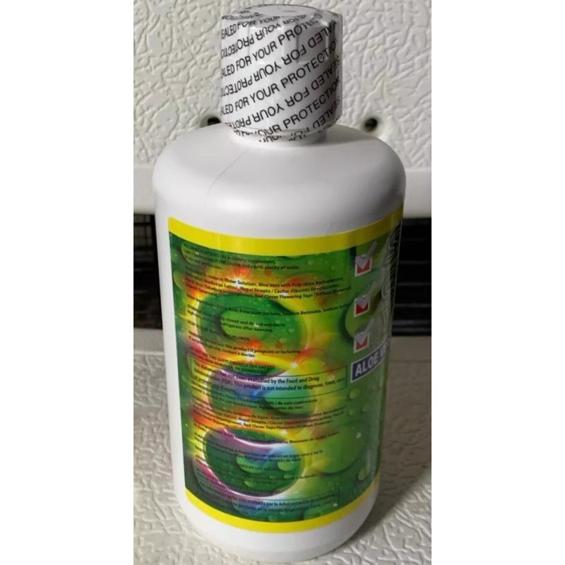G.M.j New Sabila Clorofila y Nopal Liquido Chlorophyll Aloe Vera