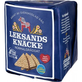Leksands Triangular Crispbread, Normal Baked, 200 g (Blue)