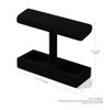 Oirlv J00302 Watch Stand, Microfiber, For 2 - 4 Pieces,