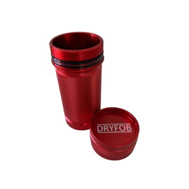 DRYFOB Waterproof Car Key FOB Container, Case, Holder - for Scuba Diving and Watersports. Rugged Aluminum. Rated to 130ft/1hr