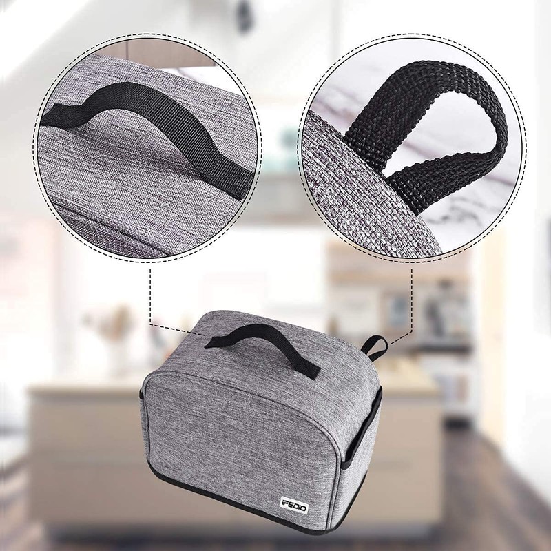 iFedio Toaster Cover 4 Slice with Storage Pockets, Toaster Dust