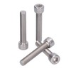 M10X1 25 Schraube M10 1,25 4Pcs Hex Bolt Socket Cap