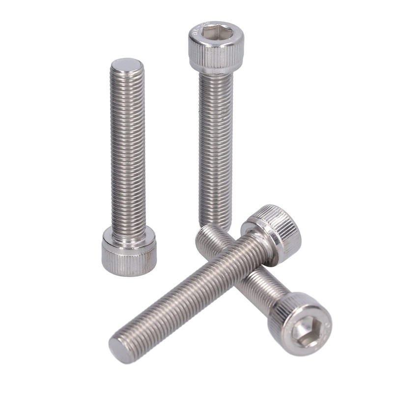 M10X1 25 Schraube M10 1,25 4Pcs Hex Bolt Socket Cap