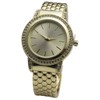 Blekon Collections Quartz Womens Rhinestone Bezel 34mm Case Metal Bangle