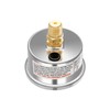 MEASUREMAN 1-1/2" Dial Size, Liquid Filled Fuel Pressure Gauge, 0-100Psi