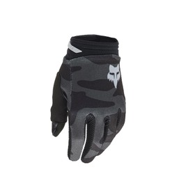 Fox Racing YOUTH 180 BNKR MOTOCROSS GLOVE, BLACK CAMO, Medium