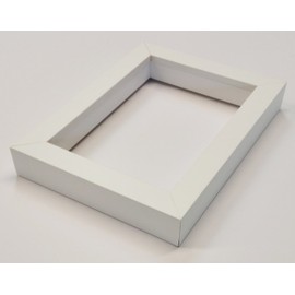 Shadowbox Gallery Wood Frames - Solid White, 16 x 20