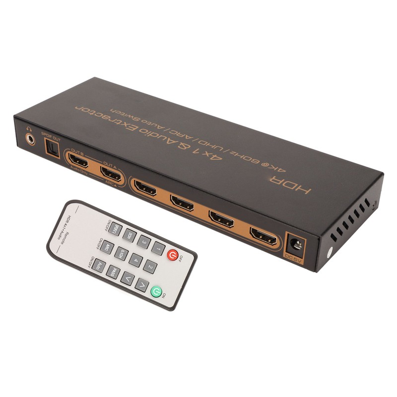 HDR HD Multimedia Interface Switcher Support 4K At 60Hz UHD