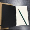 ZAYOIZY Spiral Bound Sketch Book Kraft Paper Sketch Pad Unlined