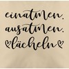 Cushion 50 x 50 cm – Statement with Sayings –