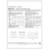 Butterick Patterns 6249, Misses Skirt,Sizes, Rayon,Wool, Multi-Colour, E5 (14-16-18-20-22)