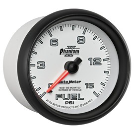 Auto Meter 7811 Phantom II Mechanical Fuel Pressure Gauge