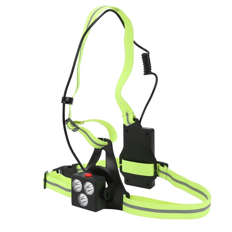 USB Charge Light Safety Warning Chest Lamp for Outdoor Sport