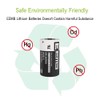 EEMB 4Pack ER26500 C Size 3.6V Lithium Battery High Capacity