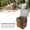 Camping Insulated Food Cooler Bag Outdoor Portable Cooler Box Outdoor