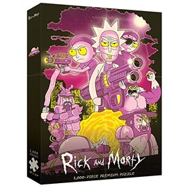Rick and Morty “Big Trouble in Little Sanchez” 1000 piece Premium Puzzle| Rick Morty Adult Swim TV Show Jigsaw Puzzle