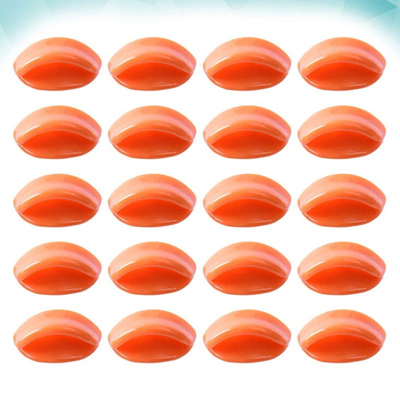 HEALLILY 50 Pieces Plush Toy Making Supplies Duck Mouth 24mm