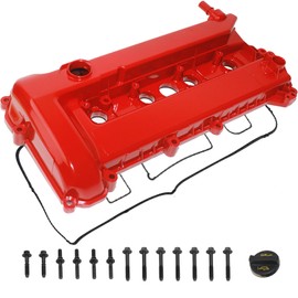 XUNUOPARTS 2.0L Aluminum Valve Cover Compatible with 2005-2008 Escape 2008-2011 Focus Replace# 4S4Z-6582-CA 4S4Z-6582-C 4S4Z-6582-D 1S7Z-6584-BA 4S4Z6582CA 4S4Z6582C